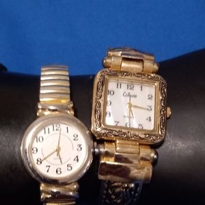 Ladies gold tone watches